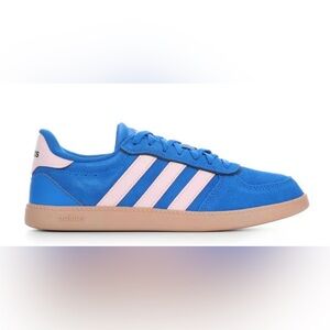 WOMEN'S ADIDAS BREAKNET SUEDE SNEAKERS. Size 7. New in Box